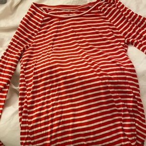 Long sleeve stripped shirt